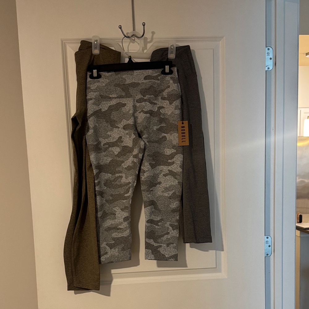 3 Pairs New NO BULL crop Leggings